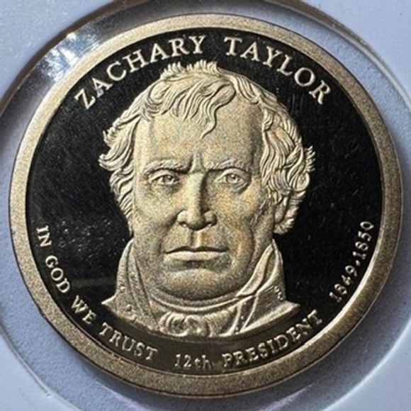 Other - 2009 S US Mint Zachary Taylor Presidential Dollar Proof Coin BU Gem